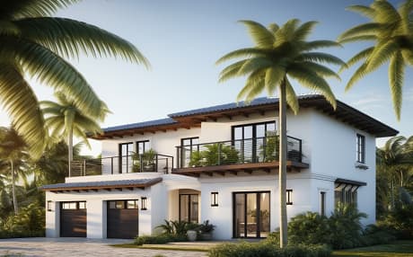 Impact windows installed on a Treasure Coast home